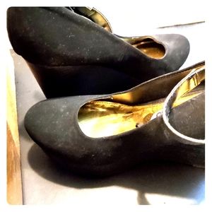 Wedge Mary Jane heels